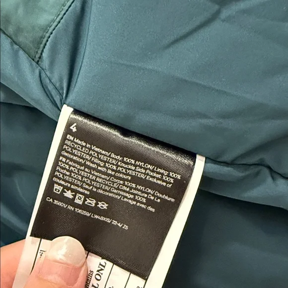 EUC Lululemon Green jasper always effortless Insulated Jacket - Picture 3 of 3